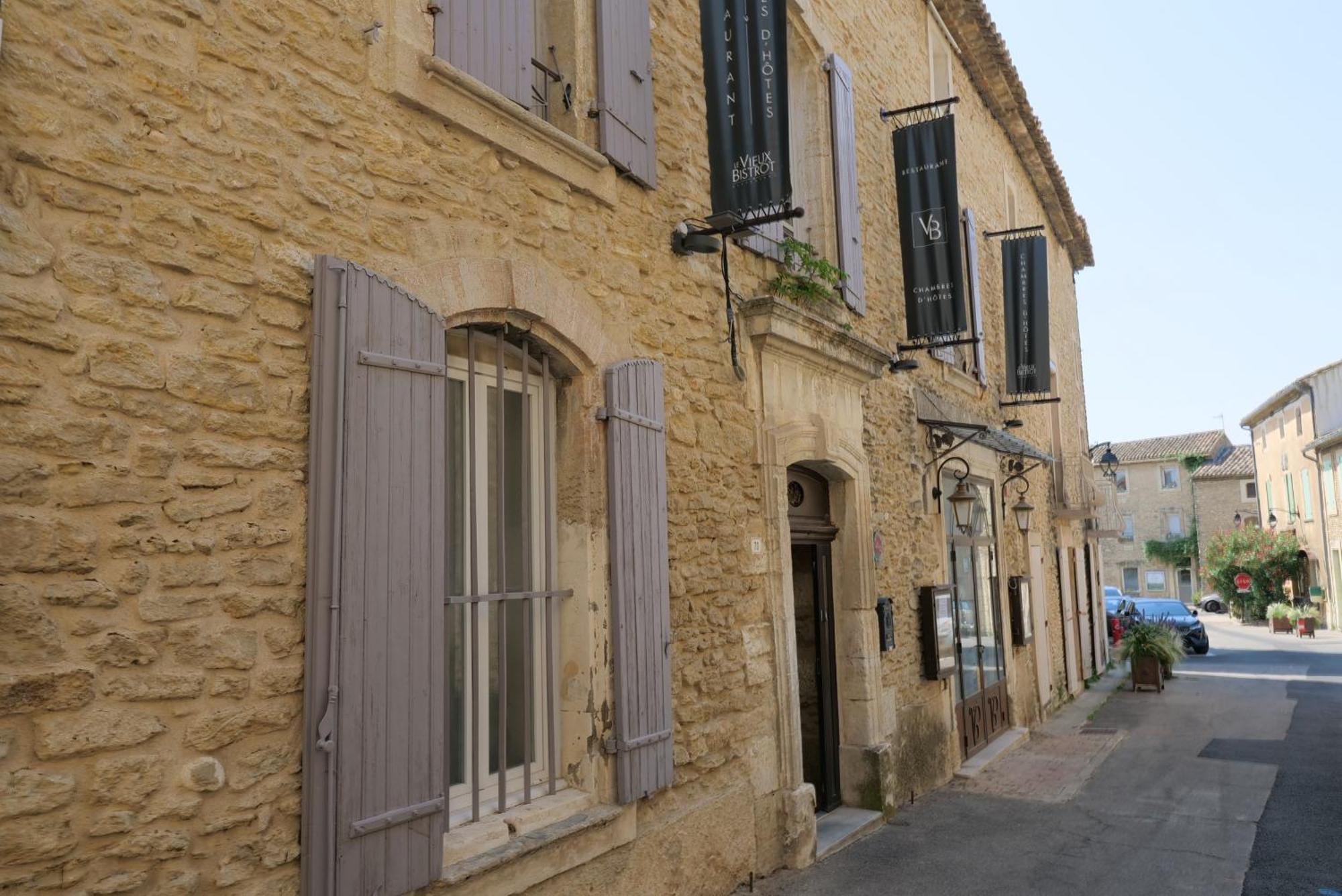 Chambres Du Vieux Bistrot Cabrières-dʼAvignon エクステリア 写真