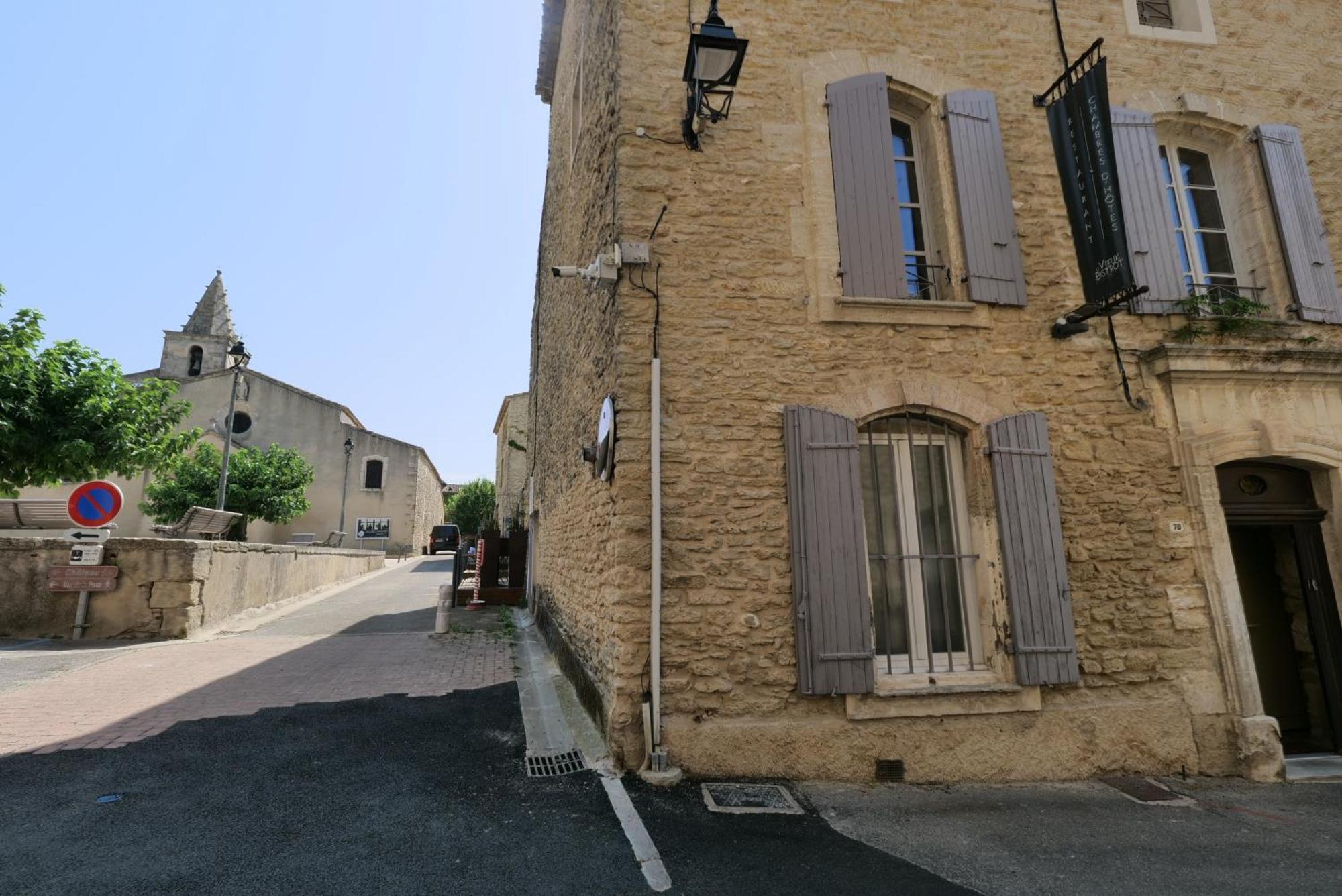 Chambres Du Vieux Bistrot Cabrières-dʼAvignon エクステリア 写真