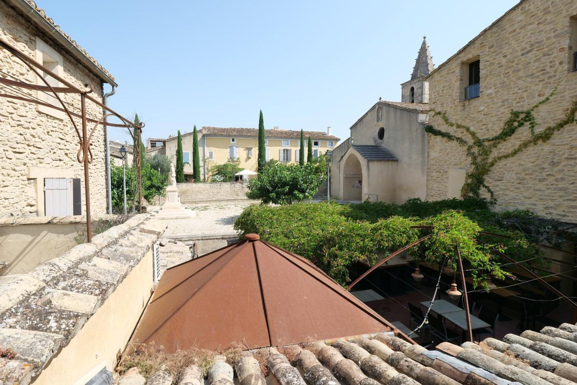 Chambres Du Vieux Bistrot Cabrières-dʼAvignon エクステリア 写真