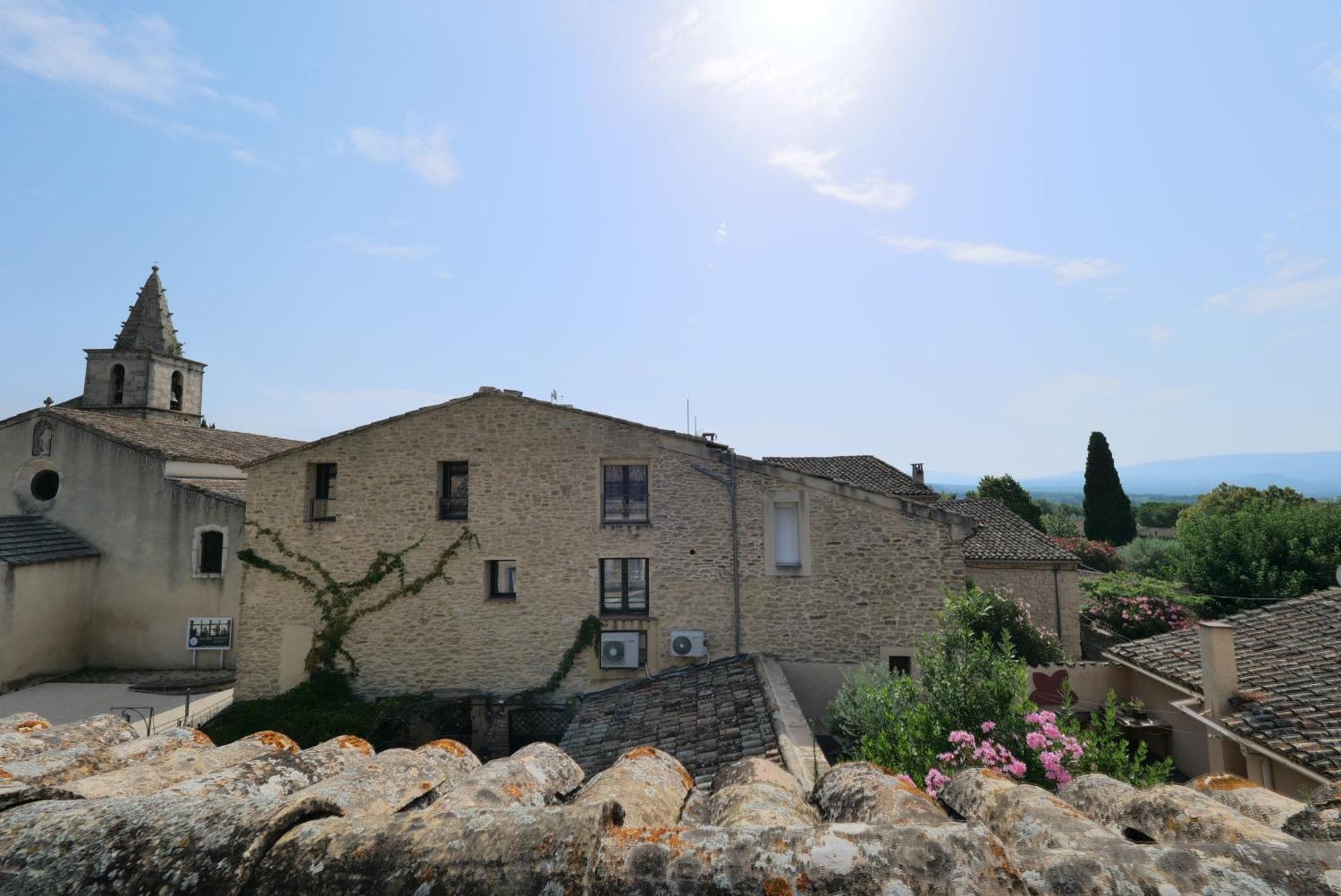 Chambres Du Vieux Bistrot Cabrières-dʼAvignon エクステリア 写真